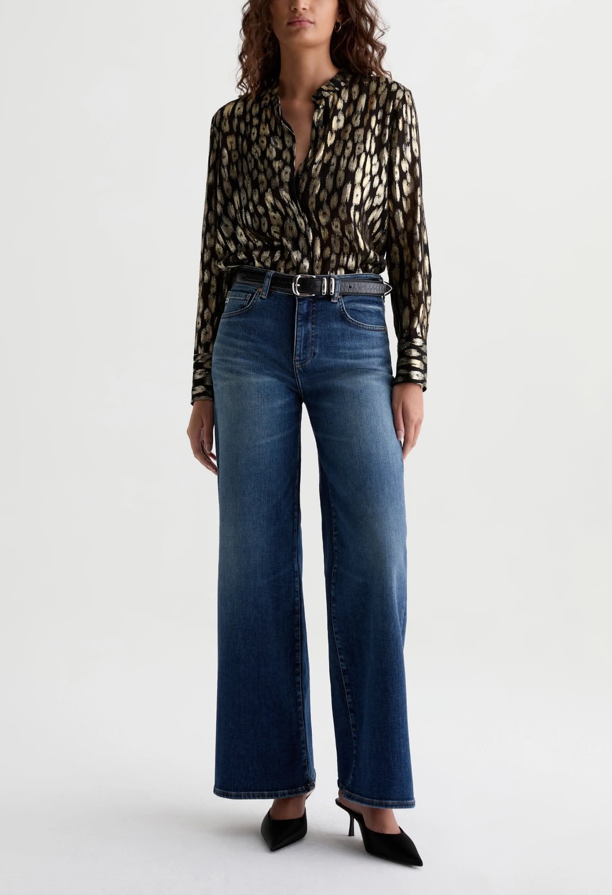 Saige Wide Leg Jean