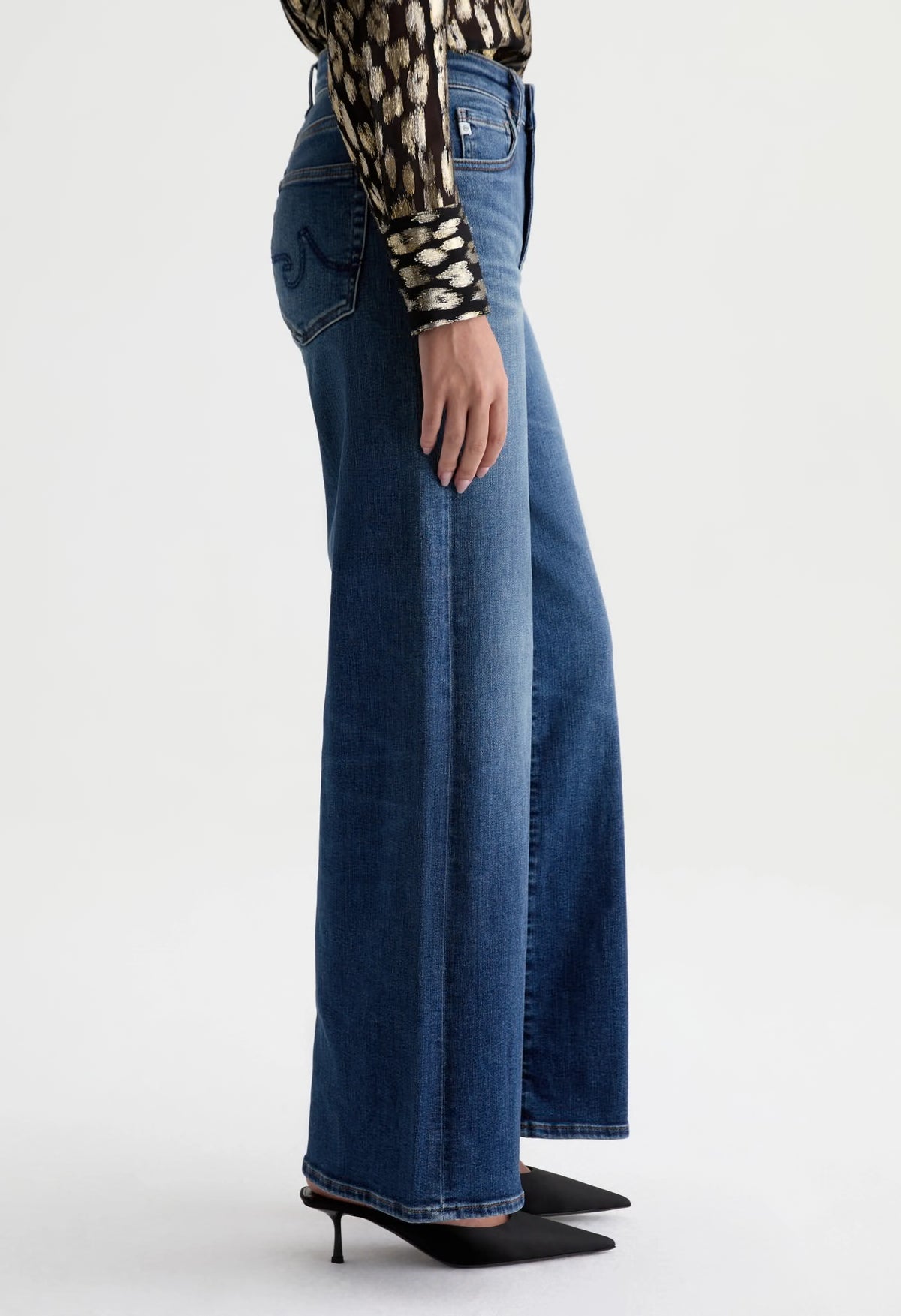 Saige Wide Leg Jean