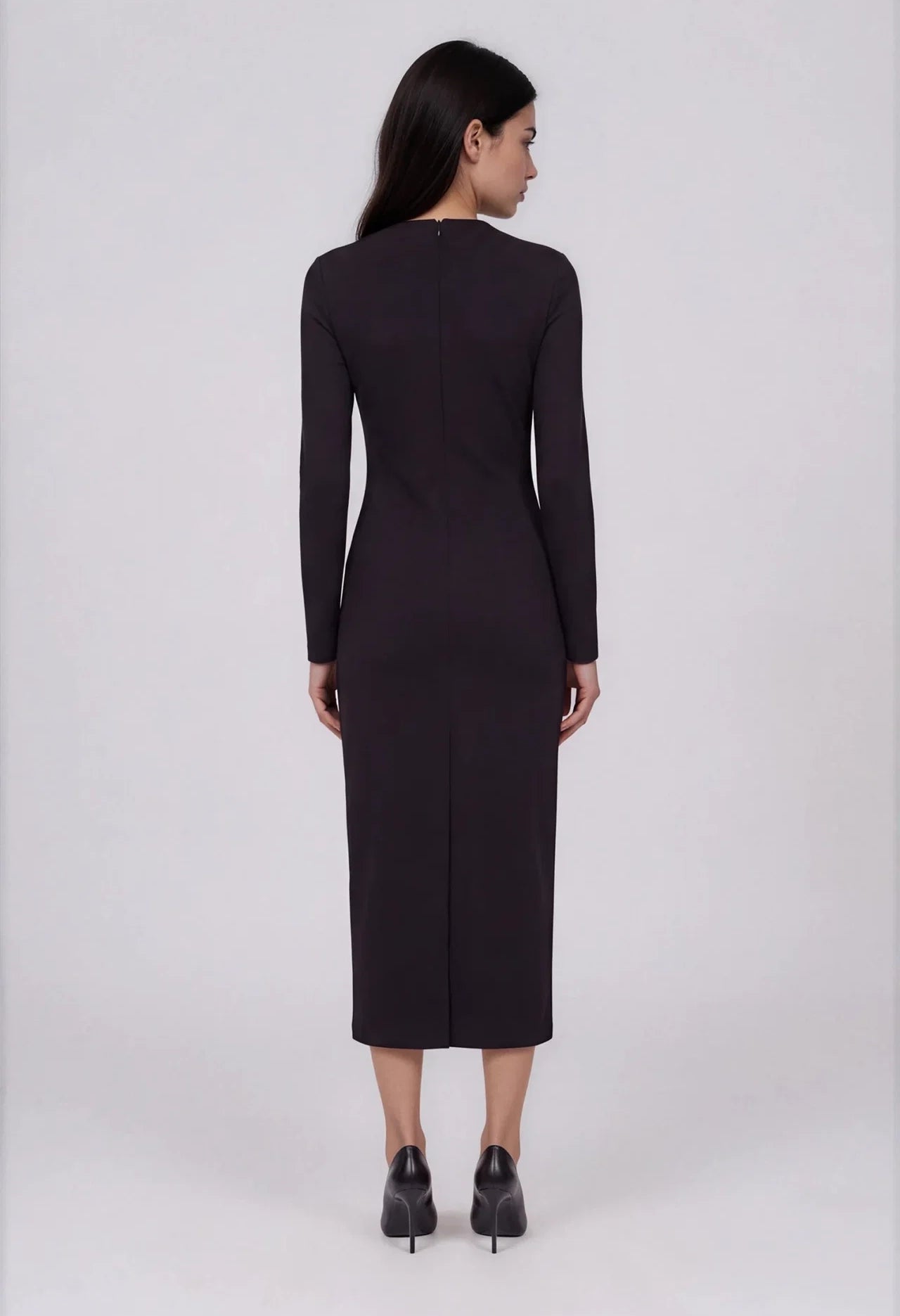 Scuba Long Sleeve Dress