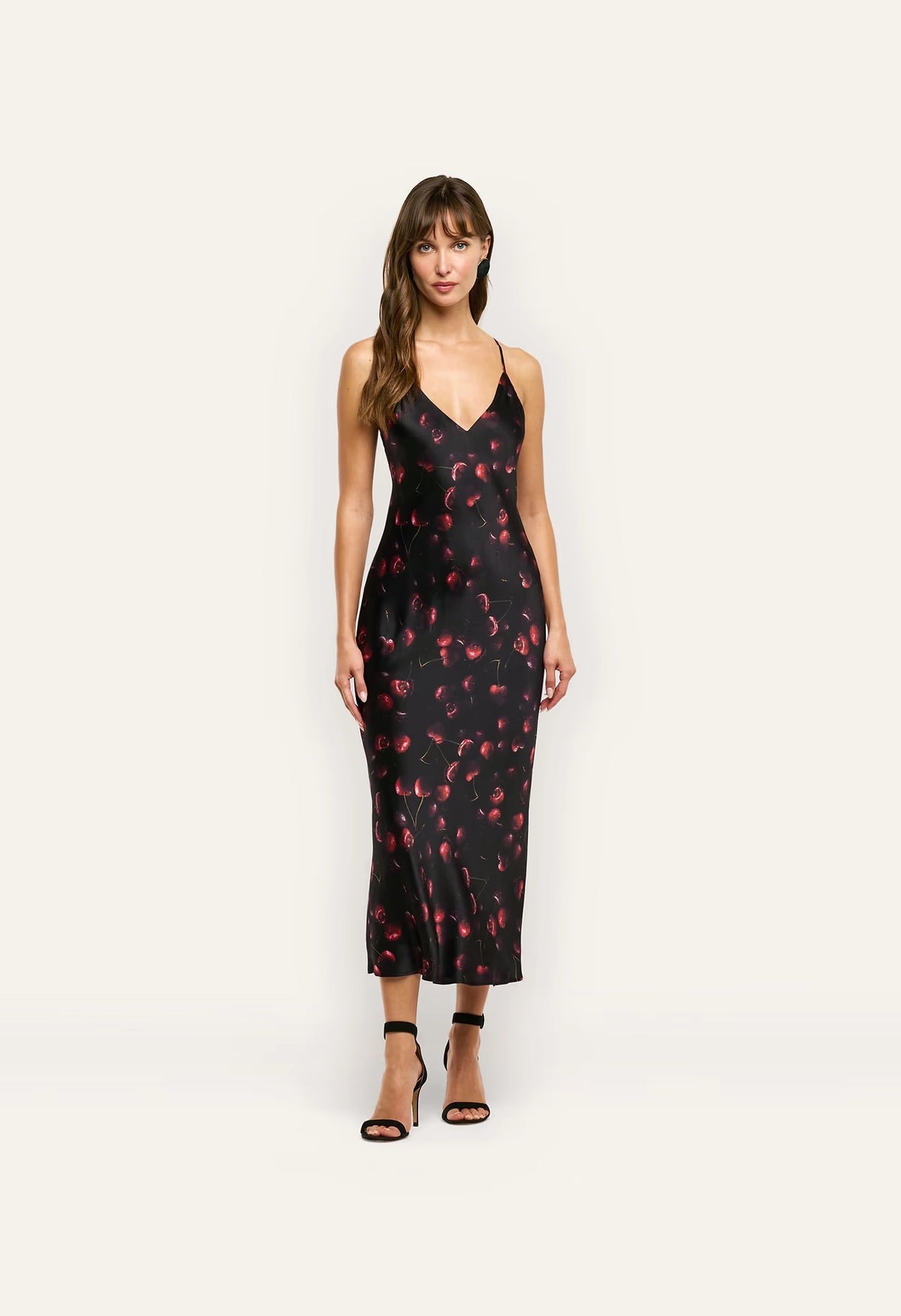 Seridie Midi Length Slip Dress