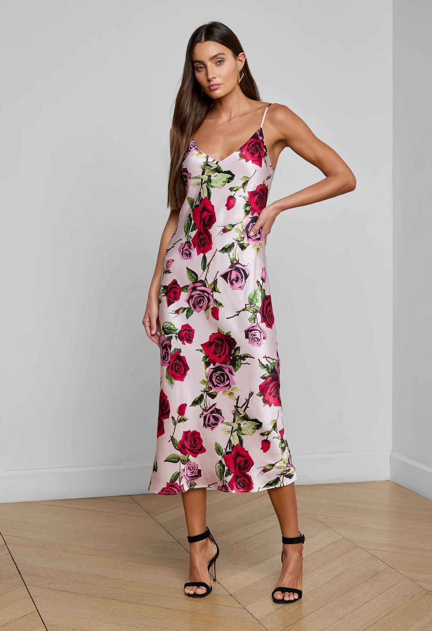 Seridie Mid Length Slip Dress