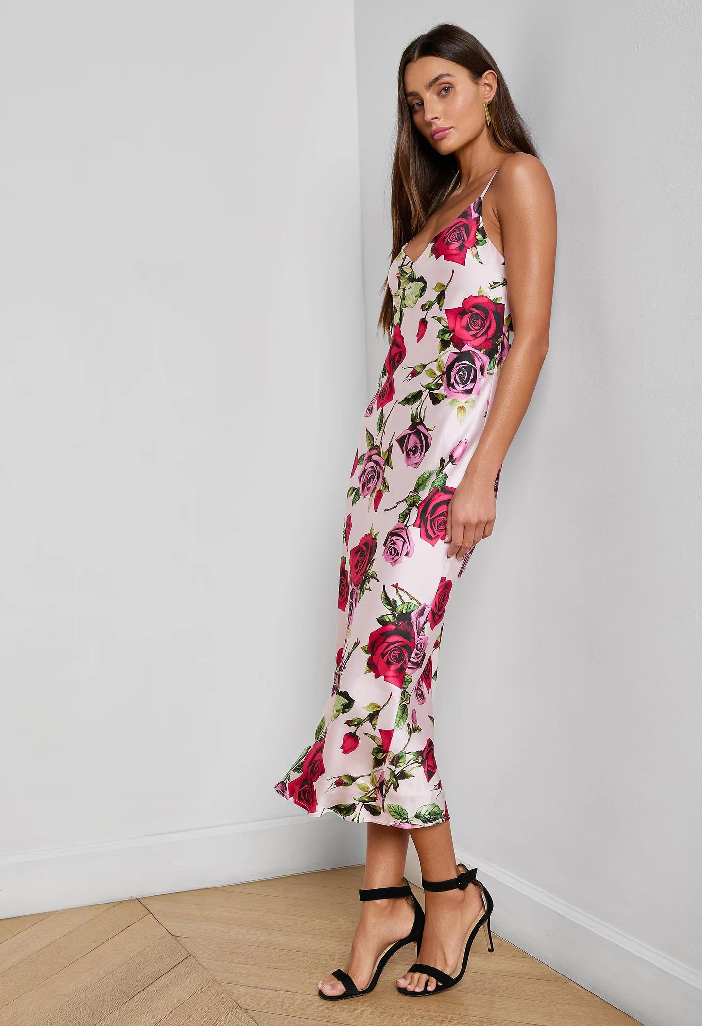 Seridie Mid Length Slip Dress