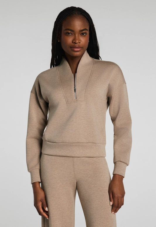 Shawl Collar Half Zip