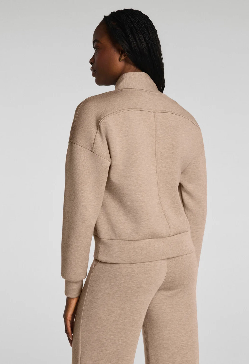 Shawl Collar Half Zip