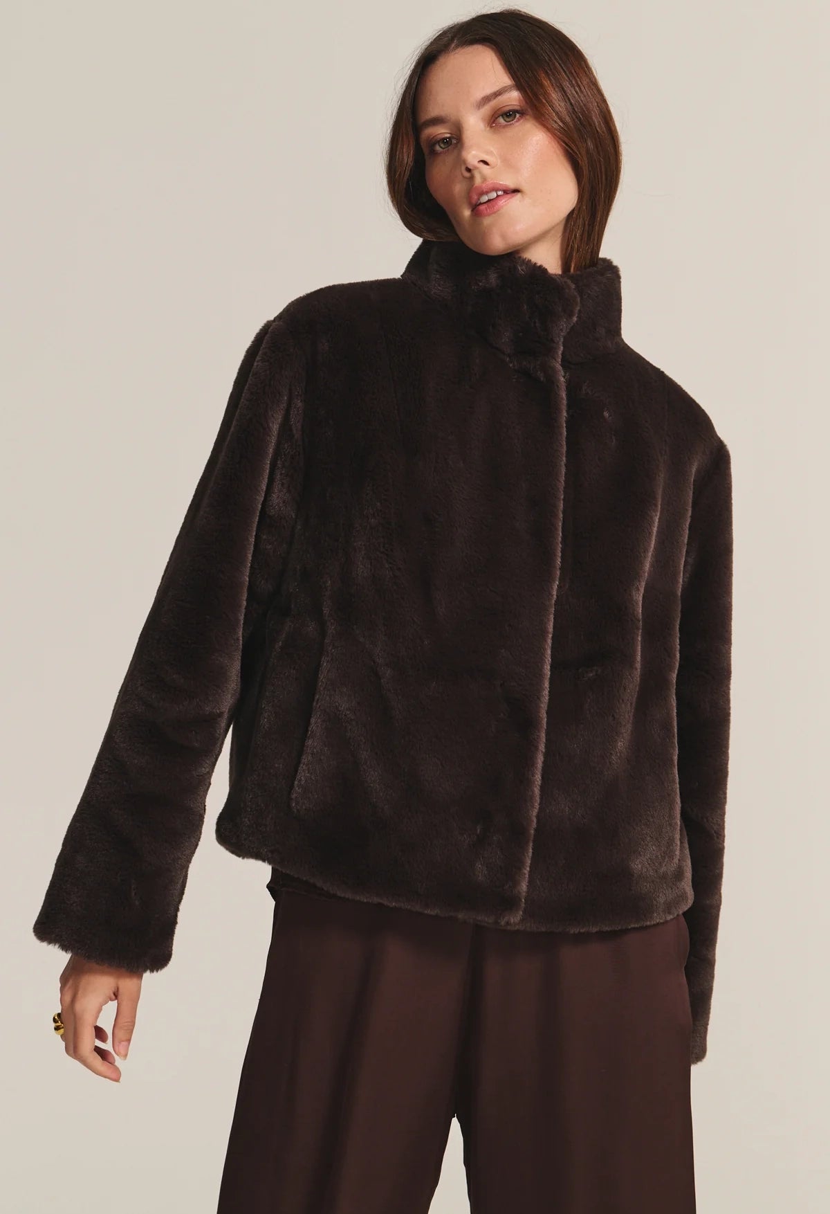 Sheena Luxe Faux Fur Jacket