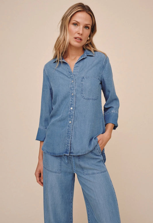 Shirt Tail Button Down