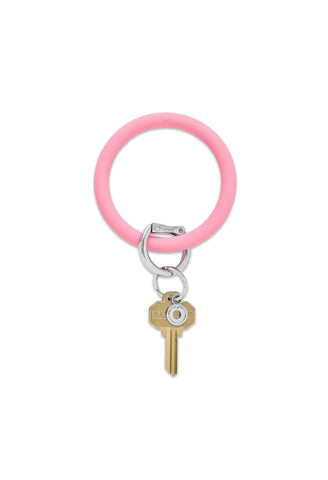 Silicone Big O® Key Ring in Cotton Candy