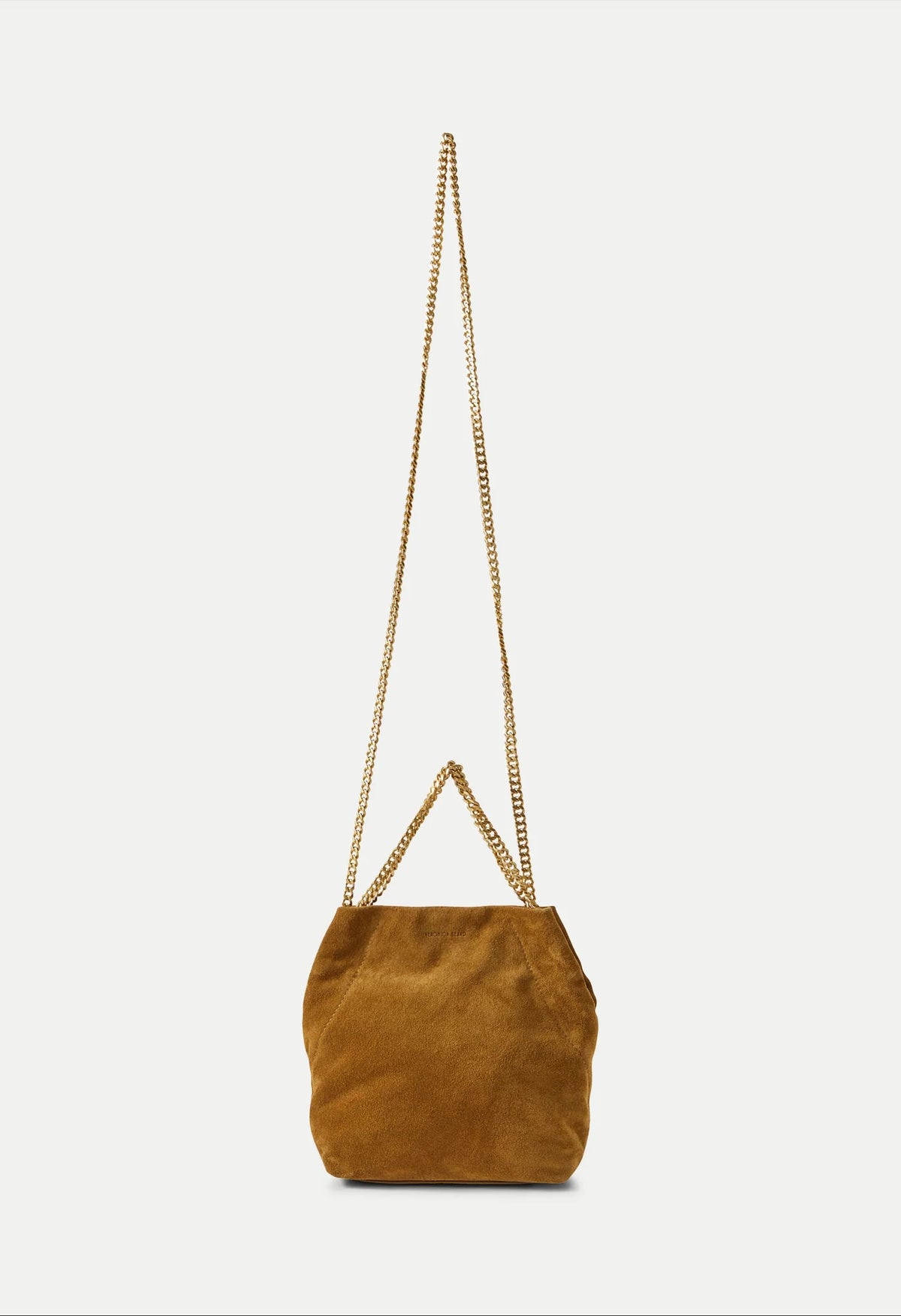 Small Suede Slouch Shoulder Bag