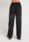 Smocked Waist Wide Leg Pants