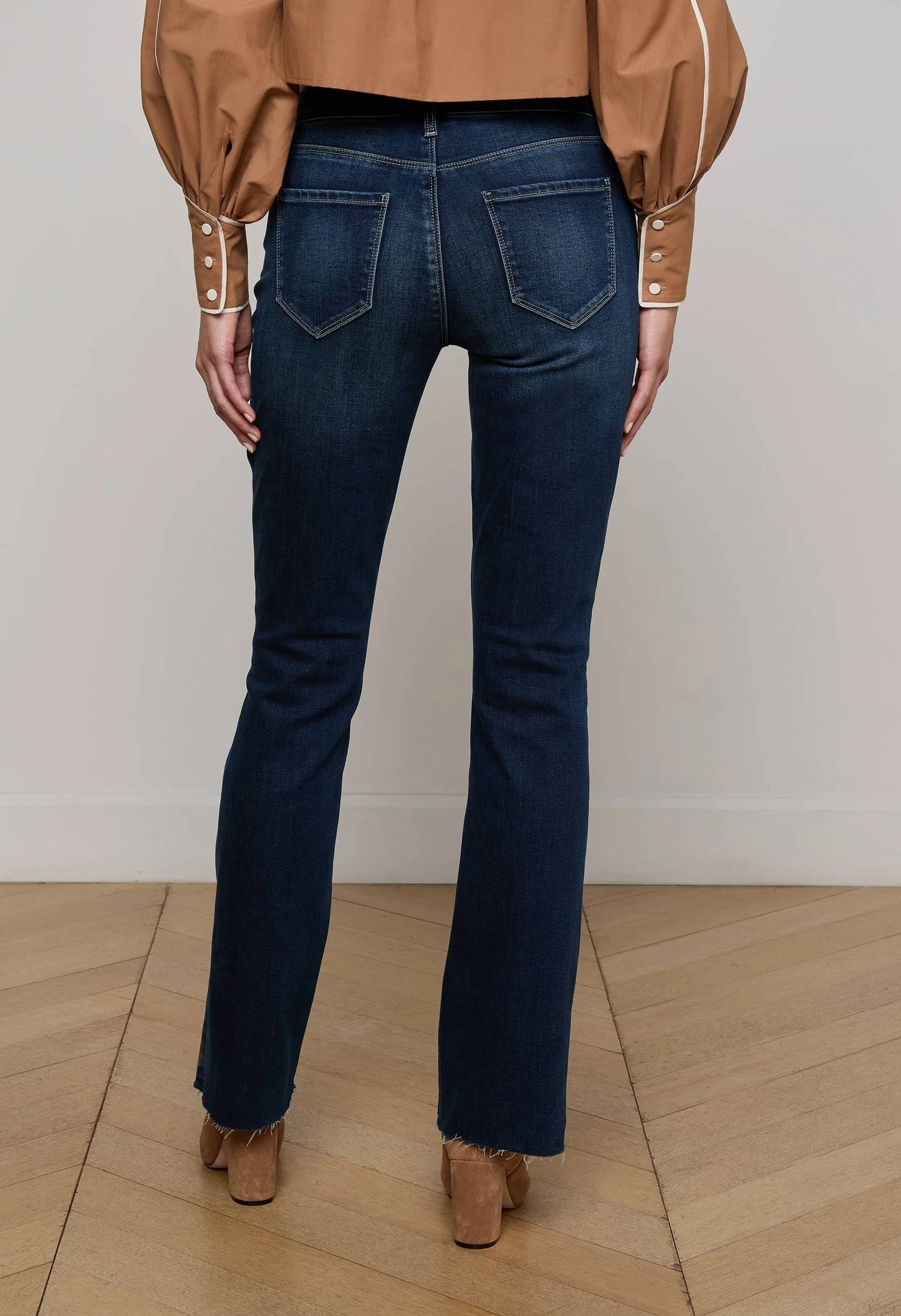 Sneeki Low-Rise Straight-Leg Jean
