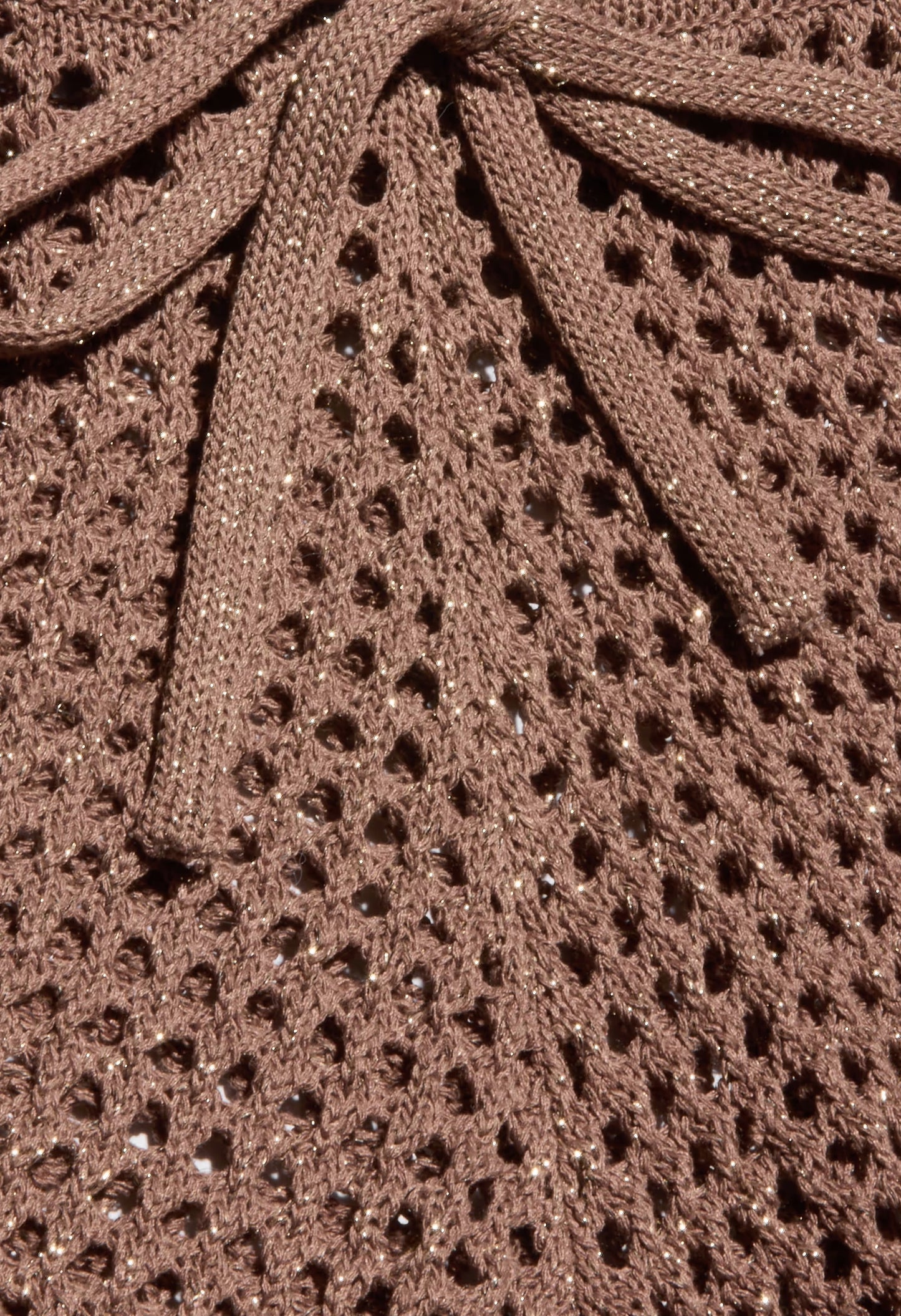 Solan Pointelle Knit Shorts
