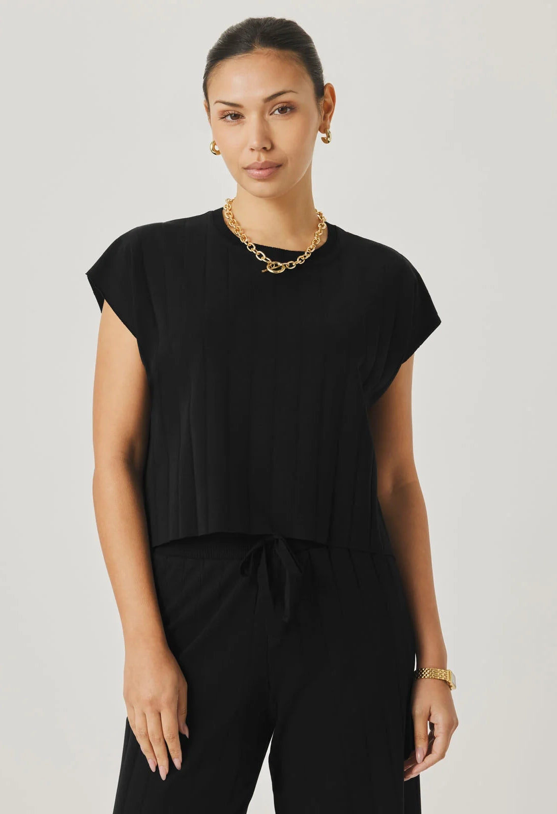 Splendid x @Cellajaneblog Wide Rib Top