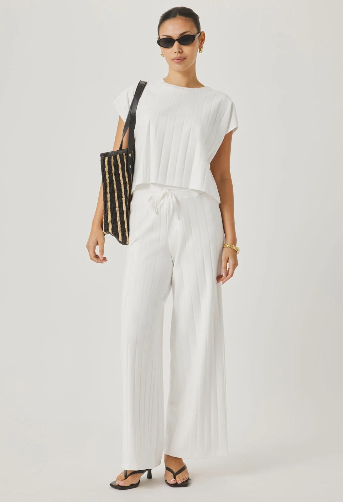 Splendid x @Cellajaneblog Wide Rib Top