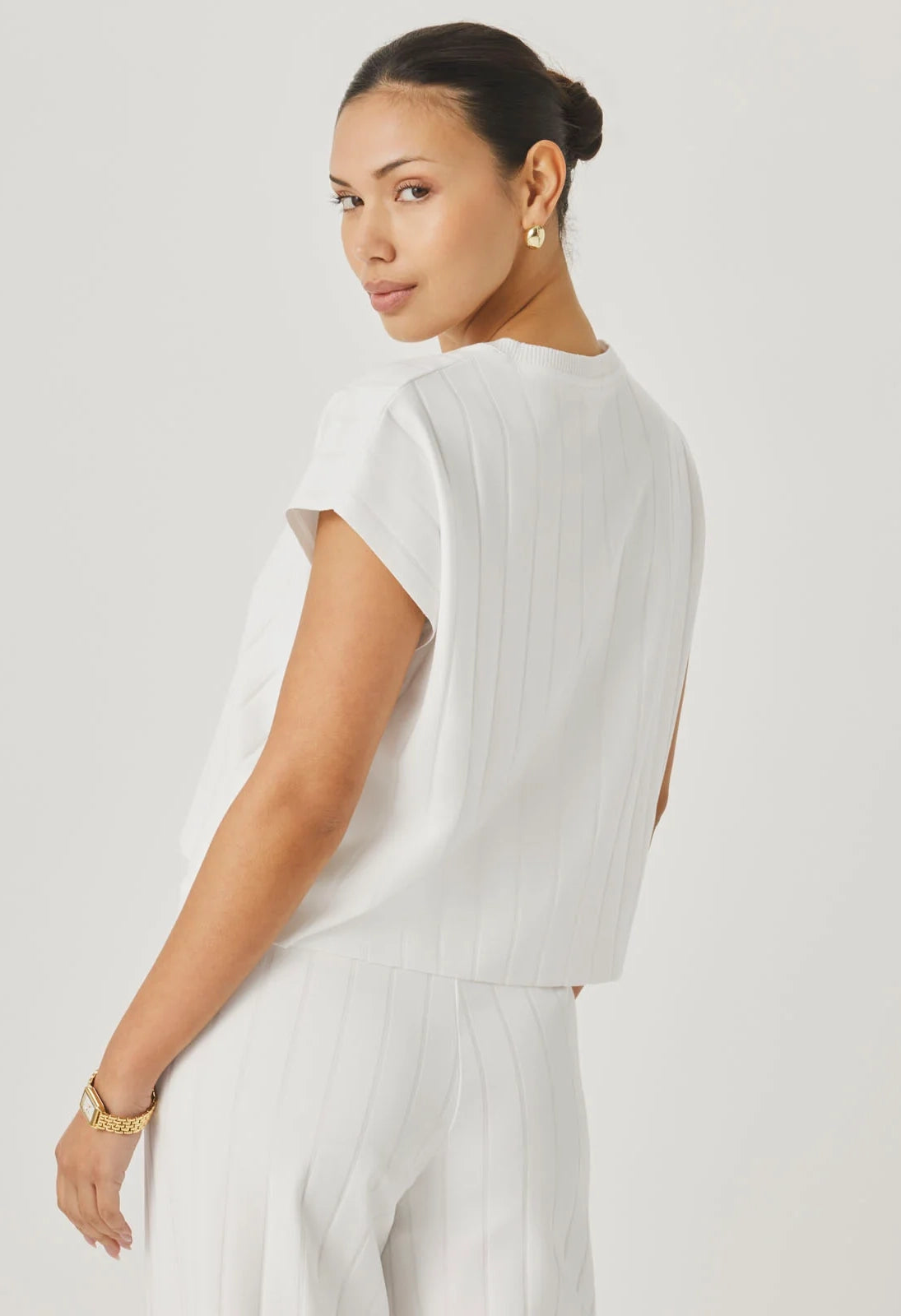 Splendid x @Cellajaneblog Wide Rib Top