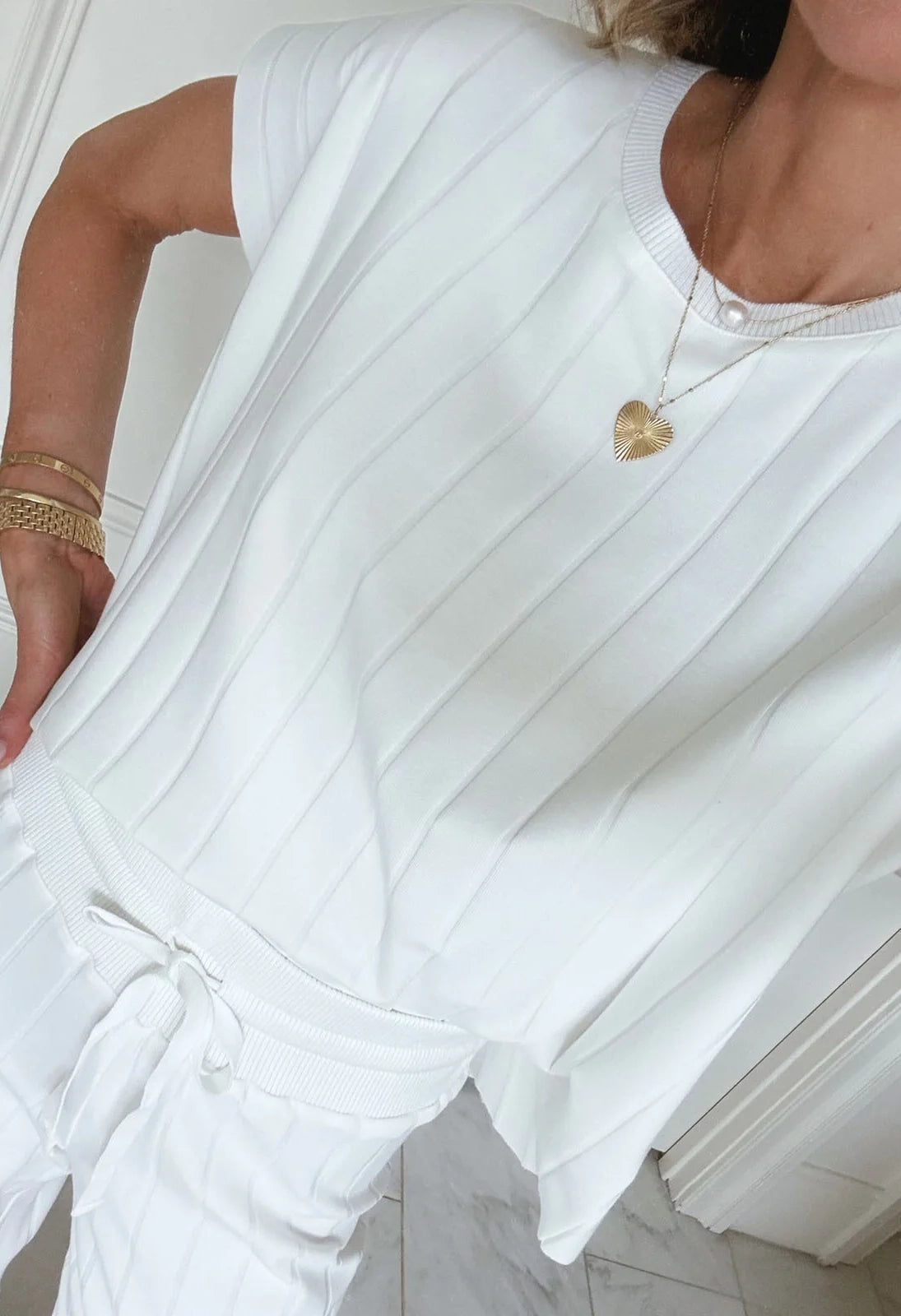 Splendid x @Cellajaneblog Wide Rib Top