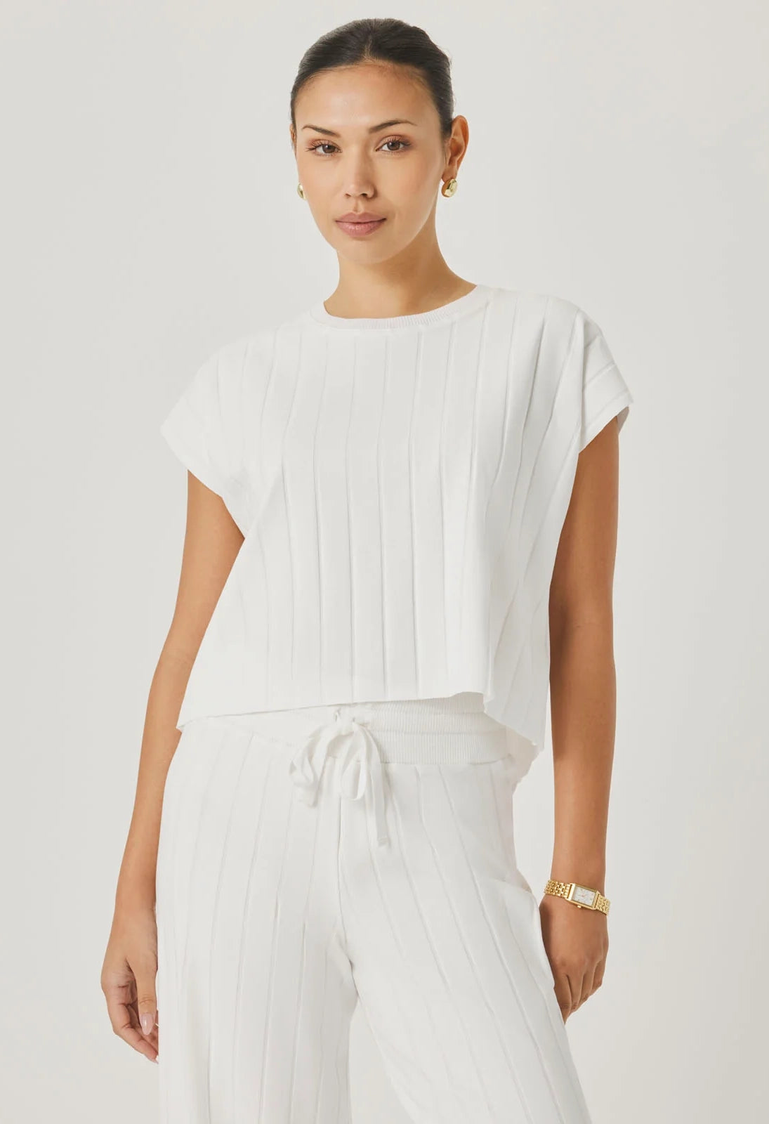 Splendid x @Cellajaneblog Wide Rib Top