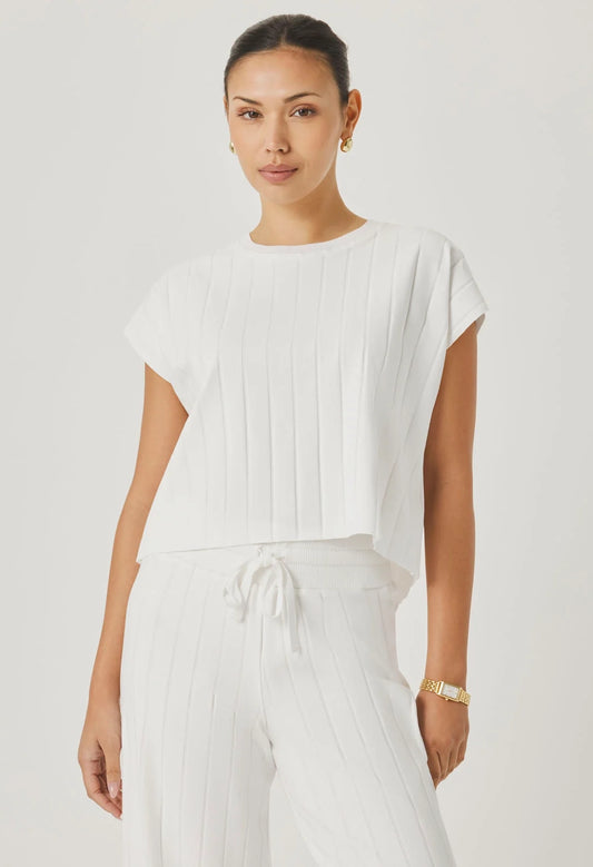 Splendid x @Cellajaneblog Wide Rib Top