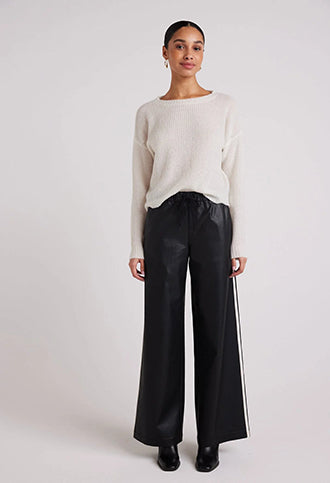 Sport Stripe Wide Leg Pants