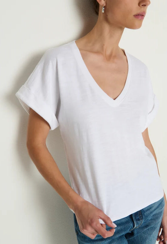 Stevie Cuffed V-Neck