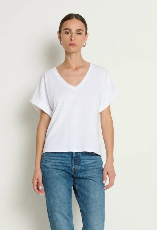 Stevie Cuffed V-Neck