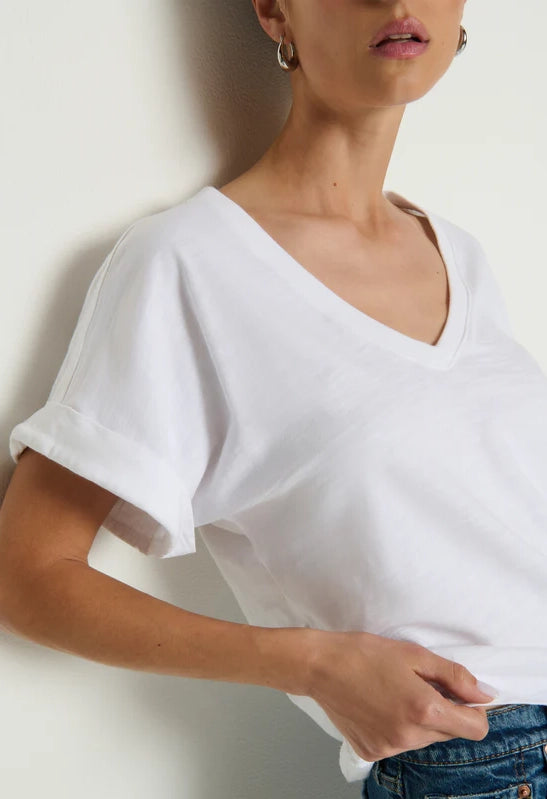 Stevie Cuffed V-Neck