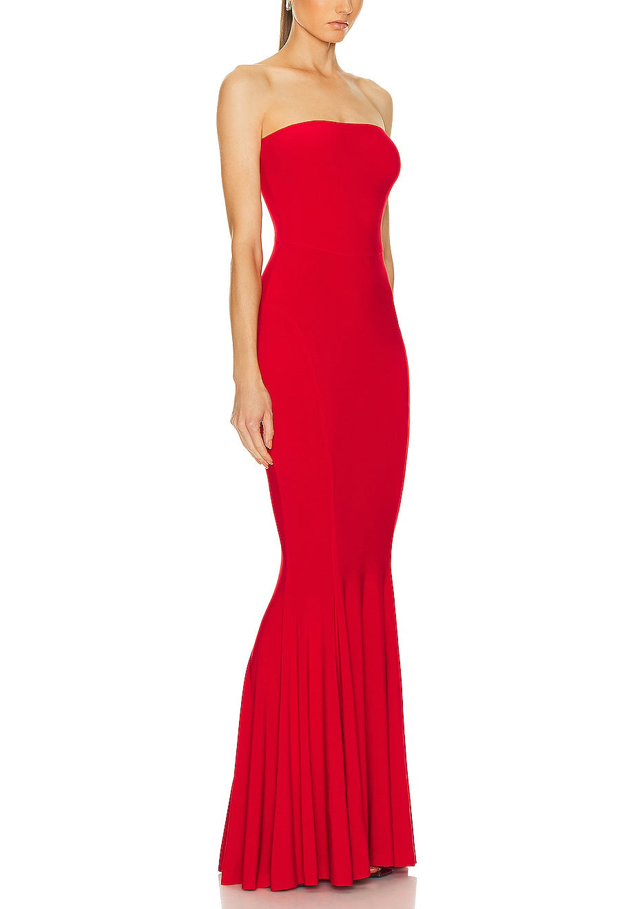 Strapless Fishtail Gown