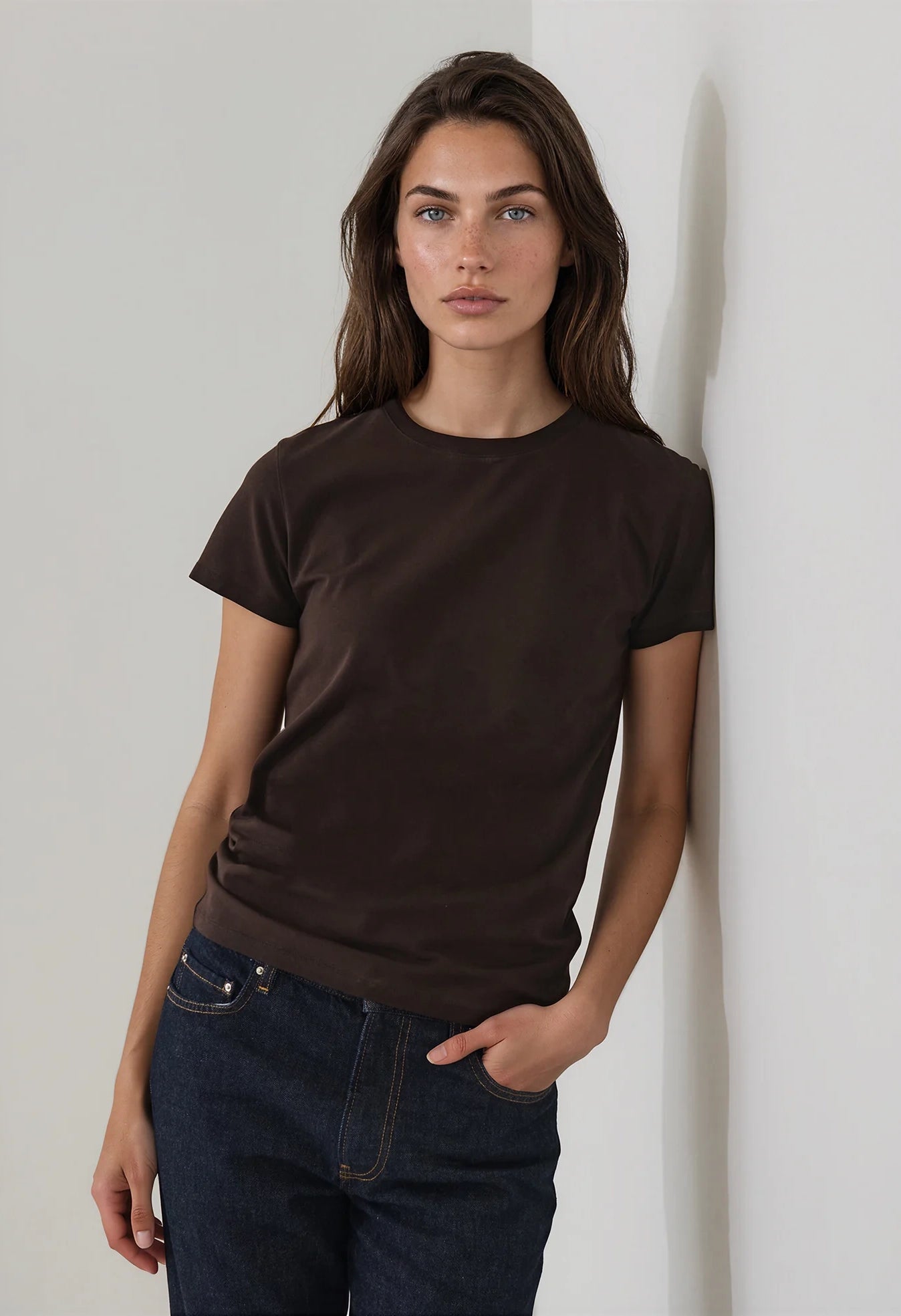 Sublime Reactive Pima Cotton Stretch Long Slim T-Shirt
