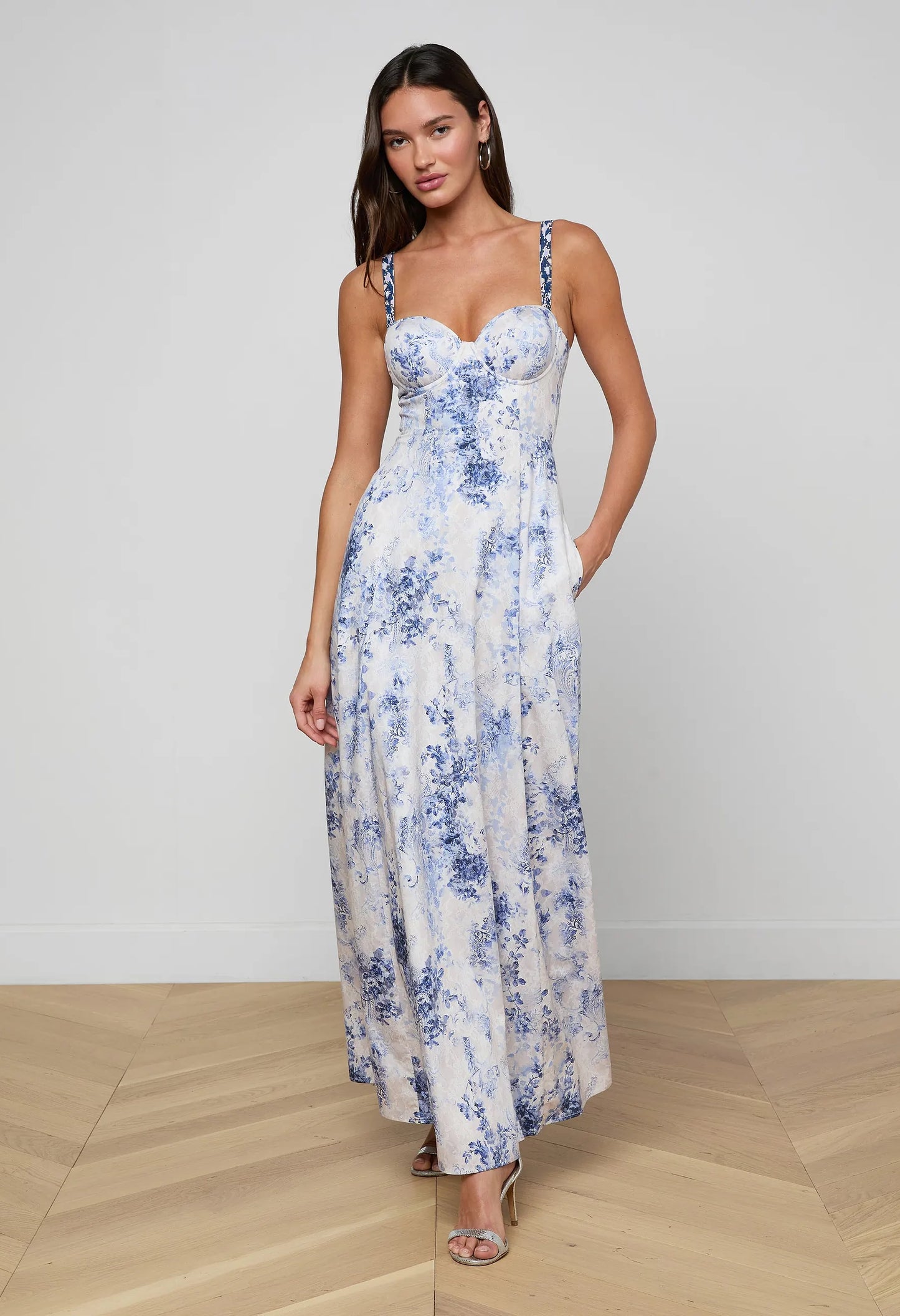 Sutton Beaded Strap Gown
