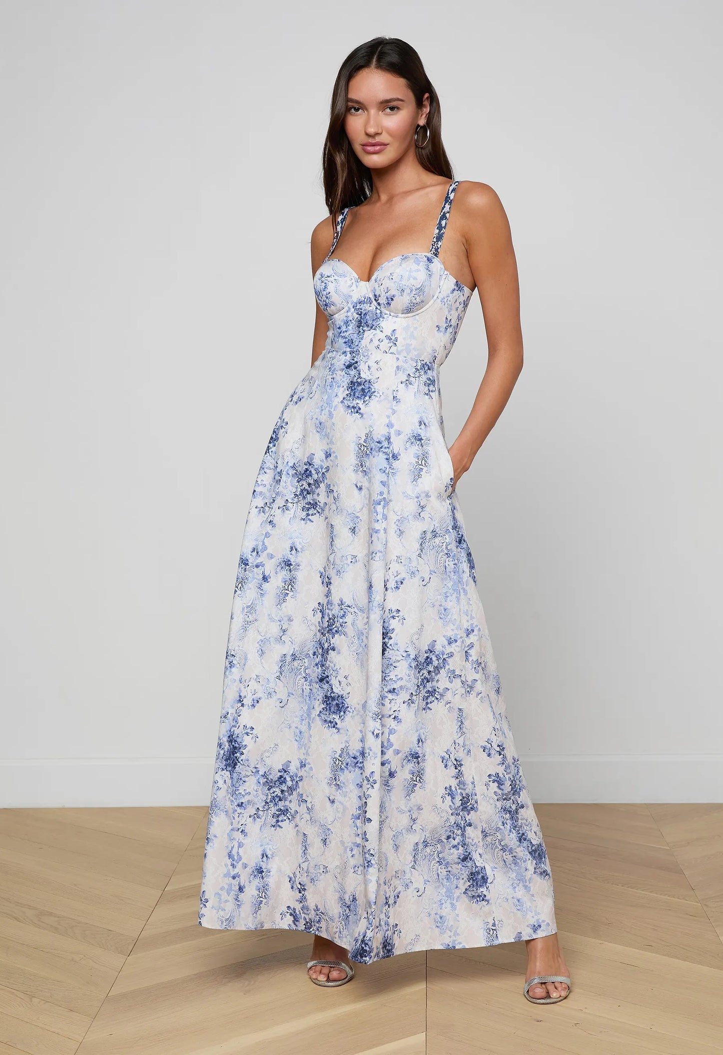 Sutton Beaded Strap Gown