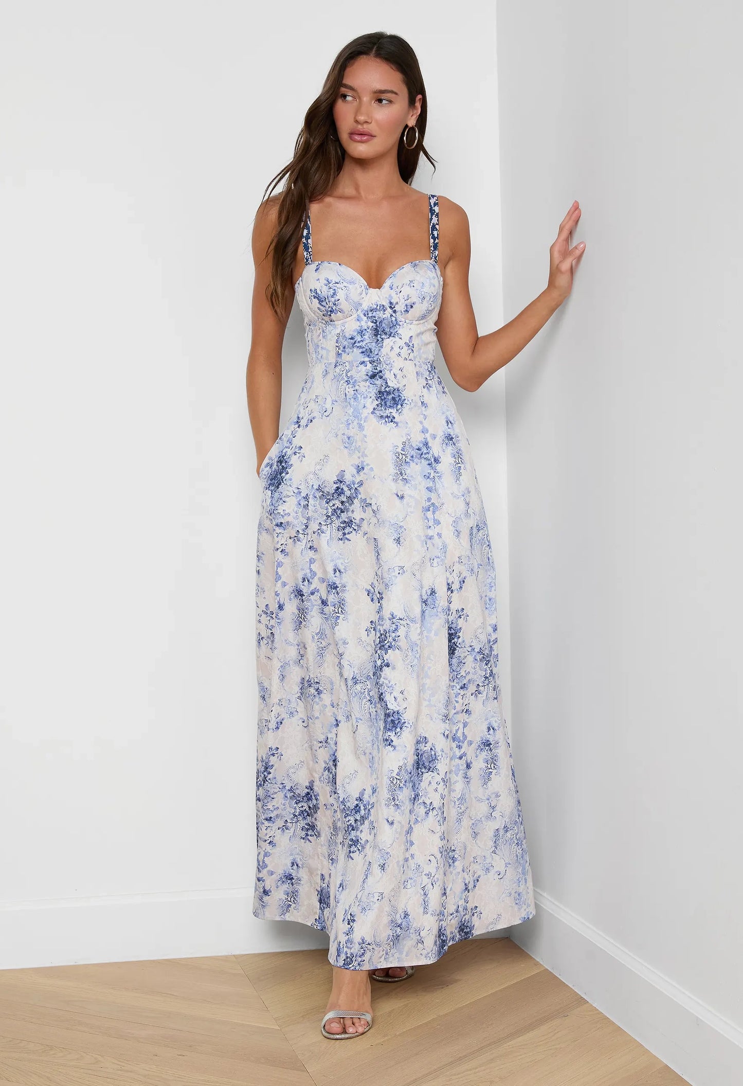 Sutton Beaded Strap Gown