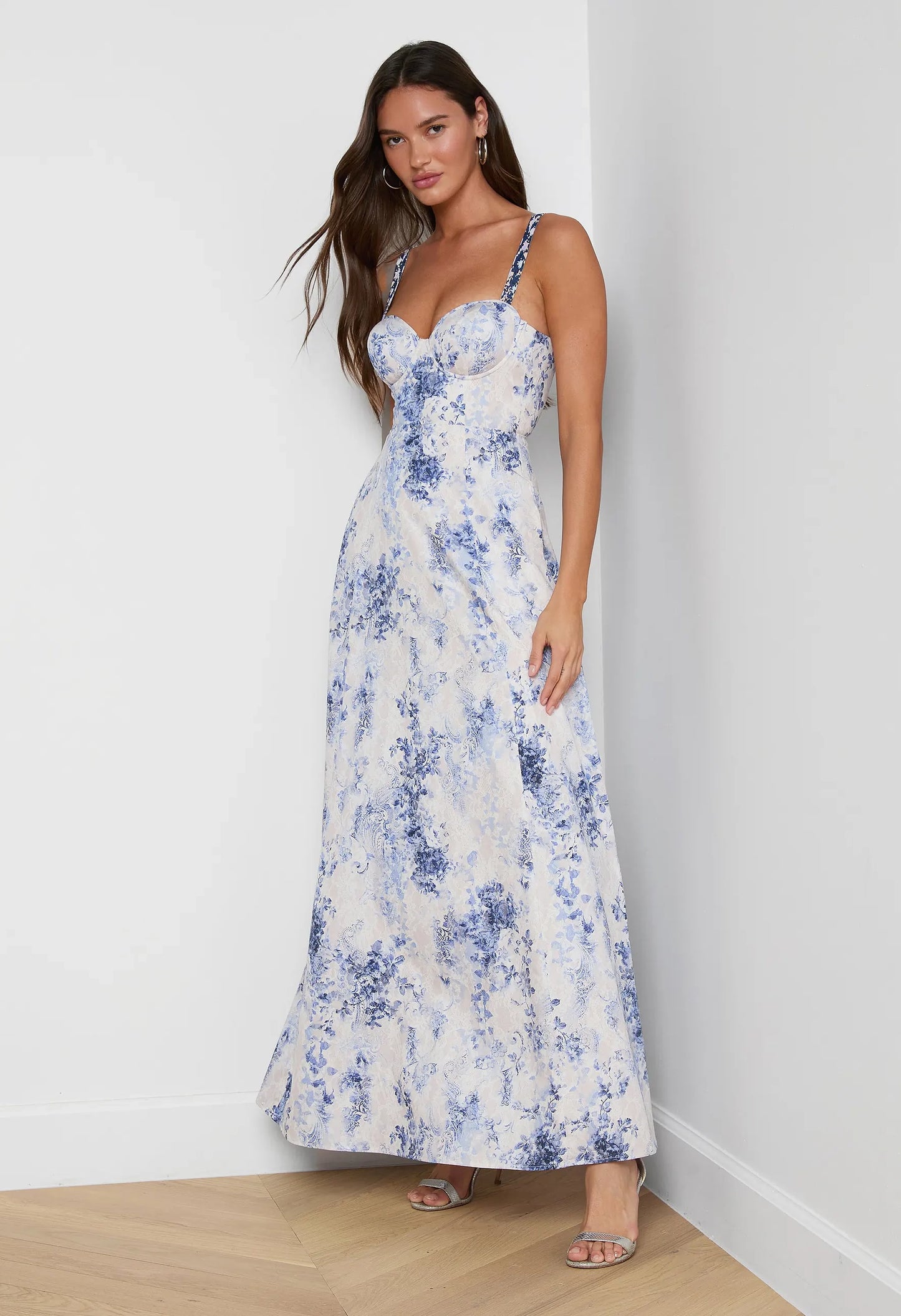Sutton Beaded Strap Gown