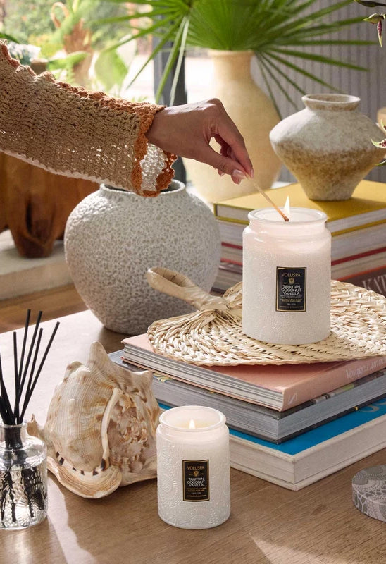 Tahitian Coconut 18 oz Large Jar Candle