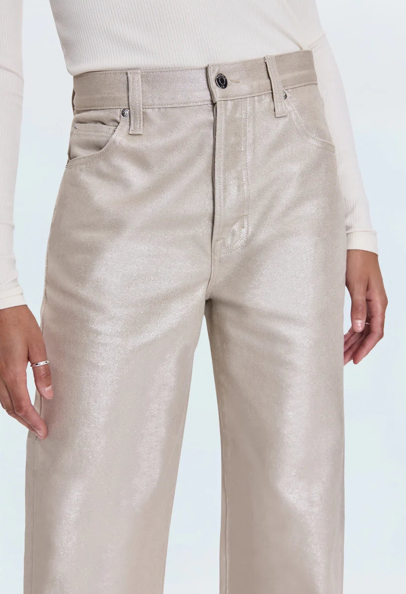 Tate High Rise Bowed Wide Leg