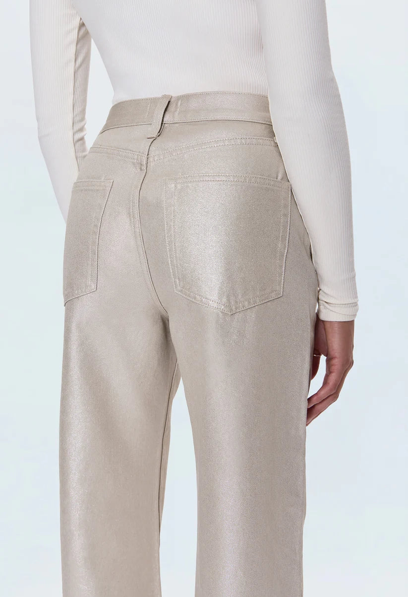 Tate High Rise Bowed Wide Leg