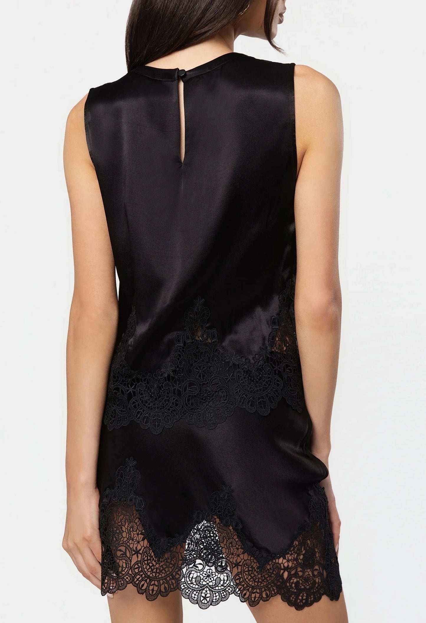 Tegan Lace Combo Liquid Satin