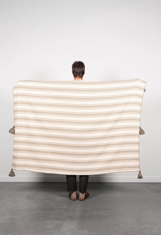 The Riggs Fleece Lined Throw