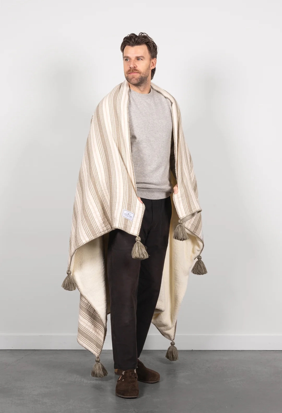 The Riggs Fleece Lined Throw
