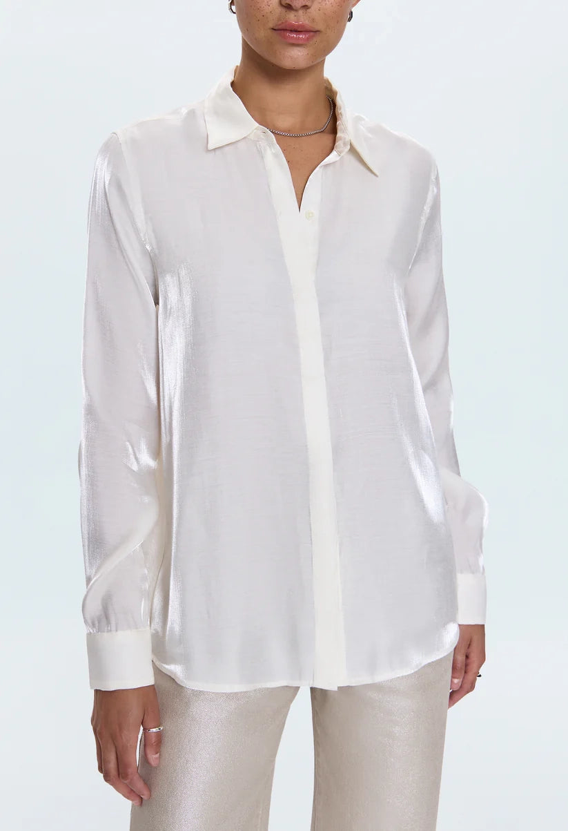 Tilda Long Sleeve Button Up Top