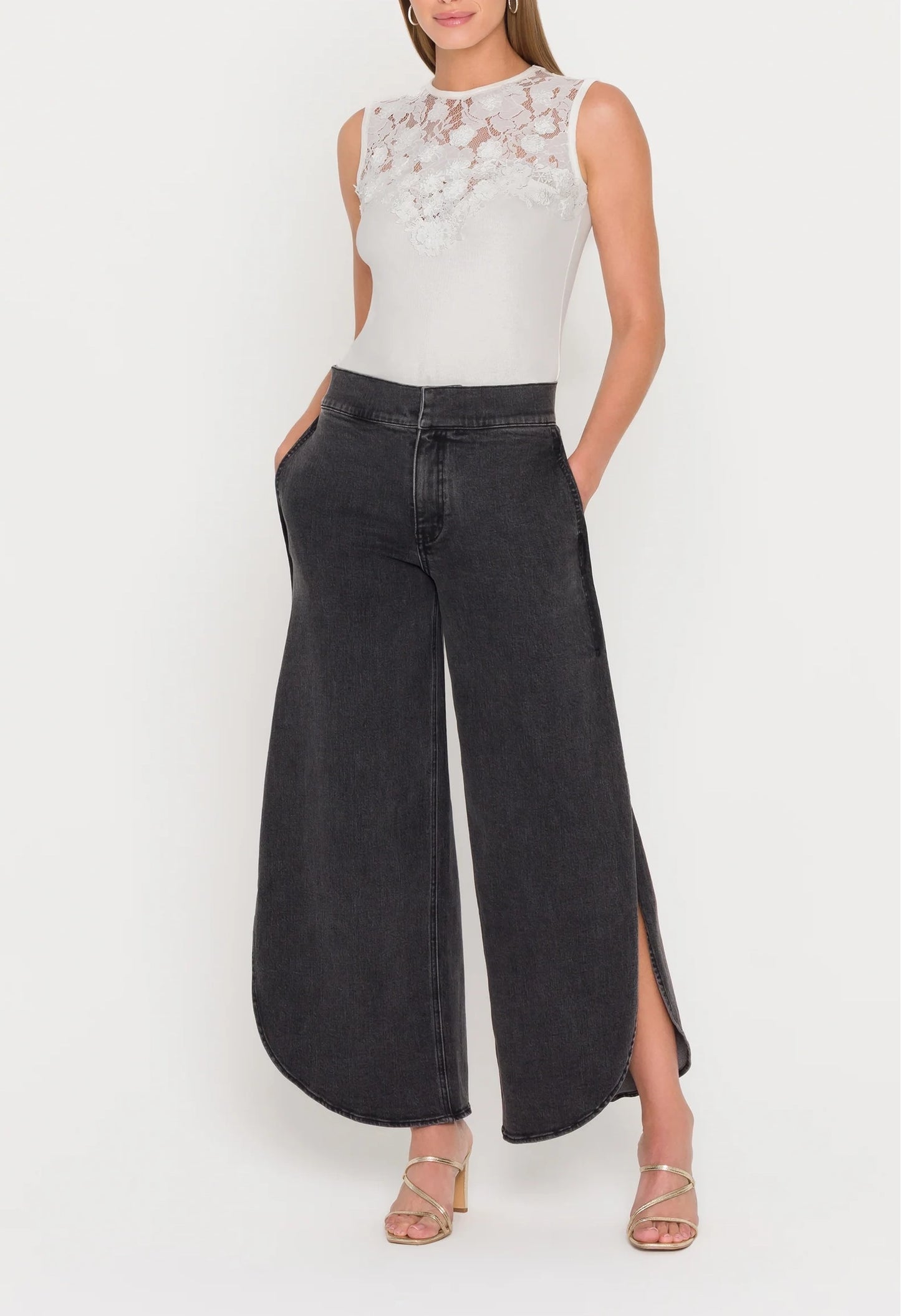 Trina 3D Lace Combo Top