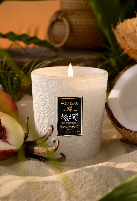 Tahitian Coconut Vanilla 9 oz Classic Candle