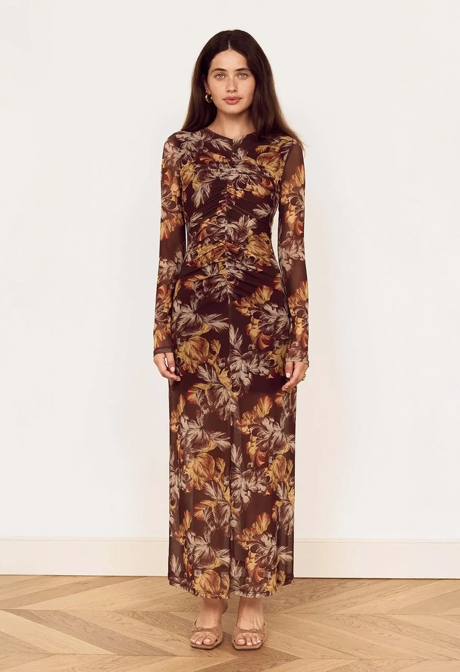 Tahlia Mesh Midi Dress