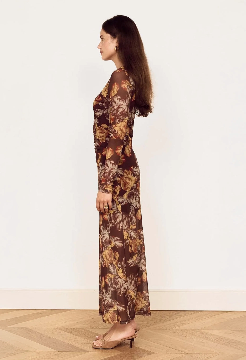Tahlia Mesh Midi Dress