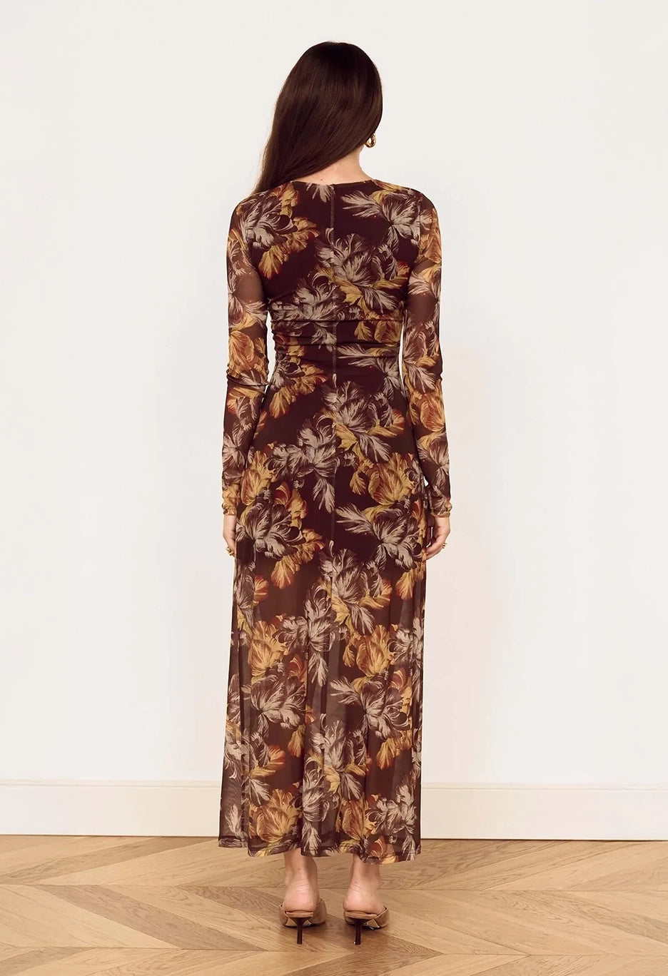 Tahlia Mesh Midi Dress
