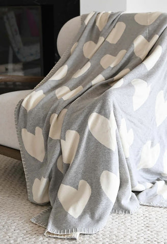 The Imperfect Heart Blanket
