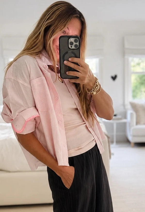 Tia Love Stripe Shirt