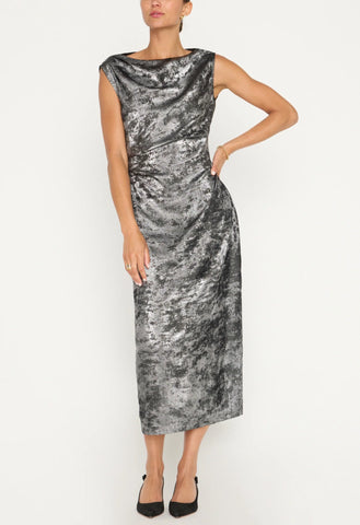 Trey Draped Waist Dress