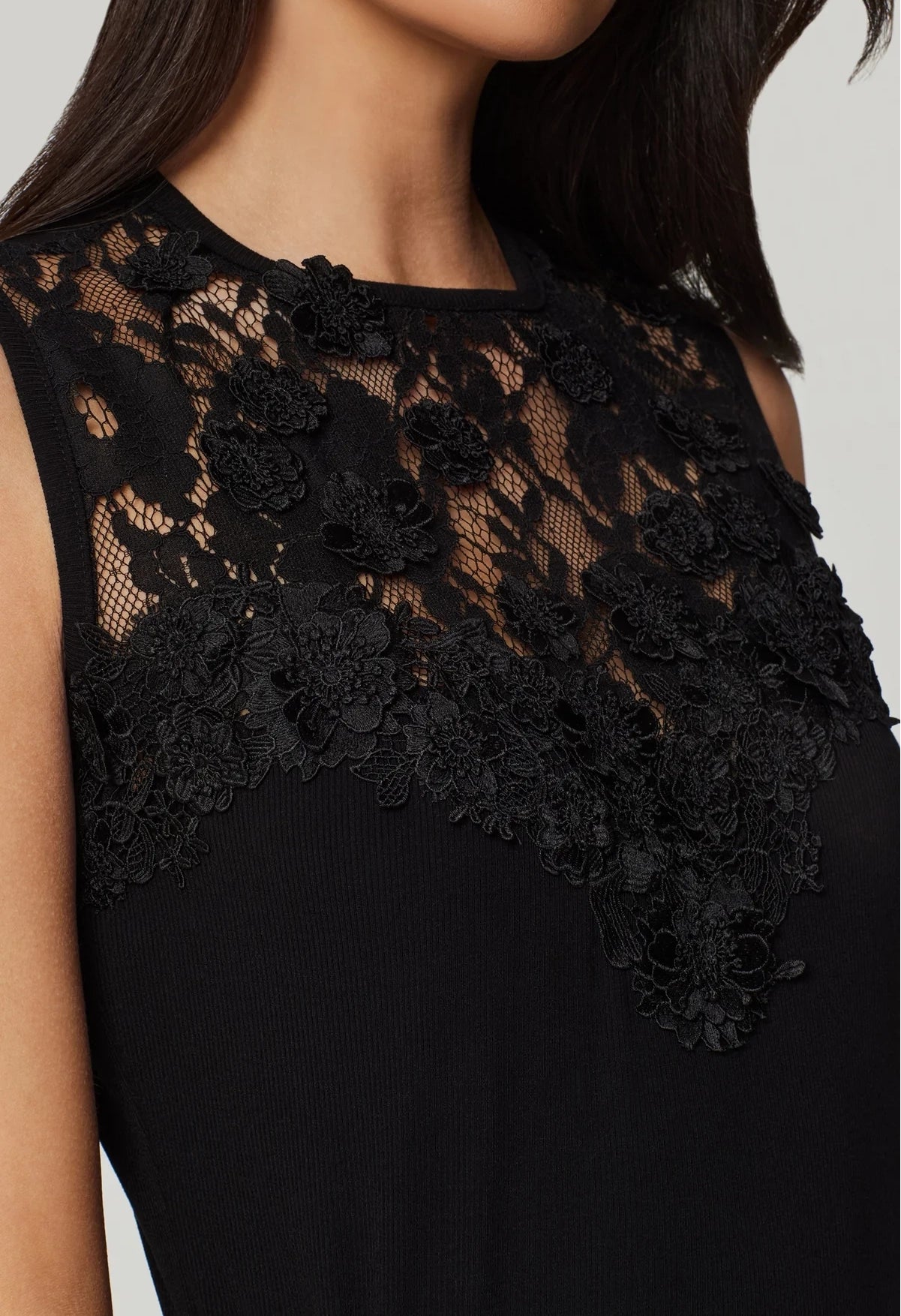 Trina 3D Lace Combo Top