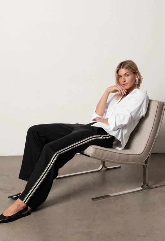 Trouser Jean with Side Stripe