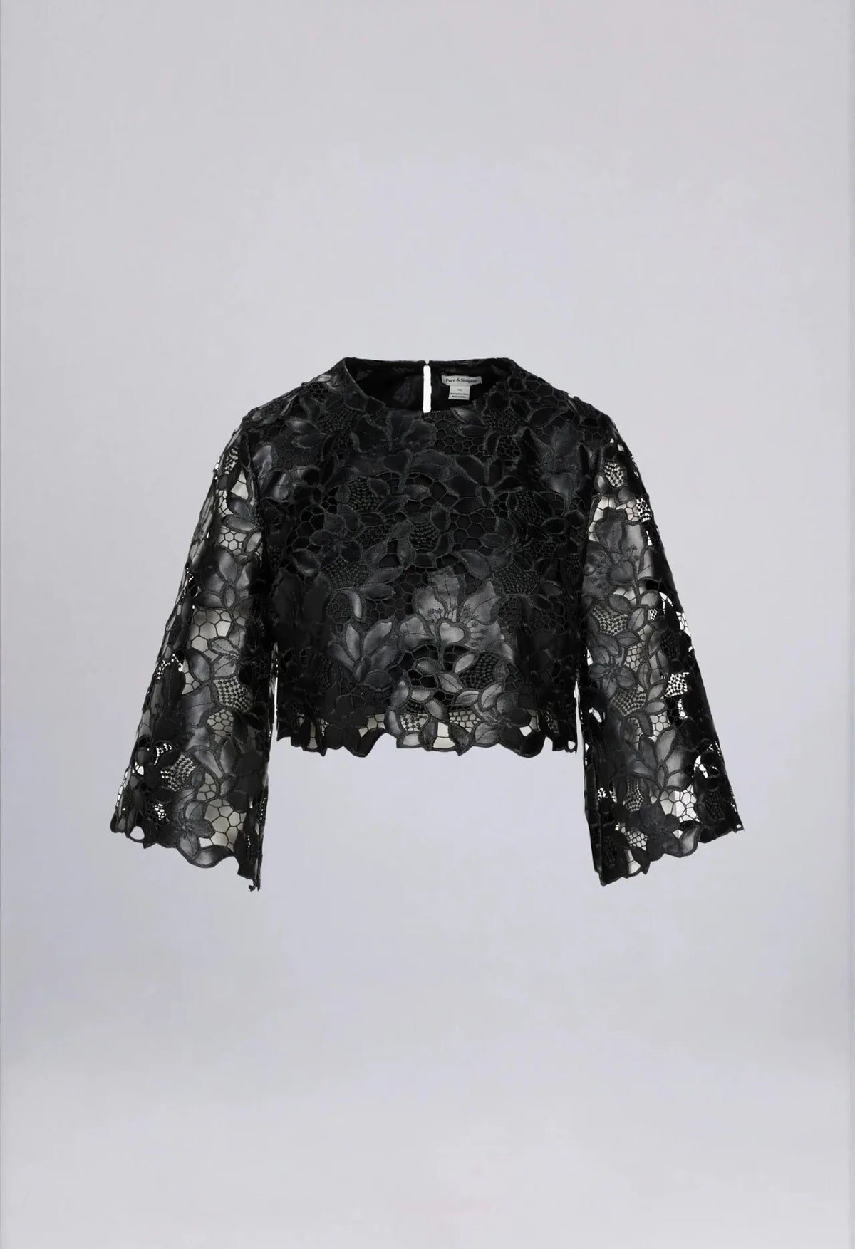 Twilight Embroidered Bell Sleeve Top