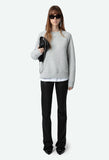 Upper Diamante Wings Sweatshirt